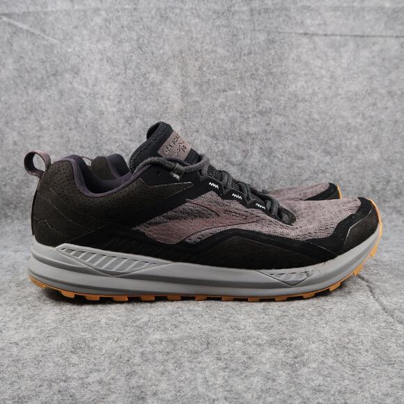 Brooks Shoes Mens 11.5 Athletic Sneaker Trail Running Cascadia 14 Trainer Grey - Picture 1 of 15